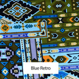 African Print Cotton Napkins - Set of 4