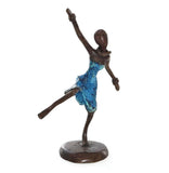 "Celebrating Lady” Series Lost Wax Bronze Sculpture