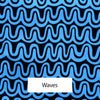 African Print Cotton Napkins - Set of 4