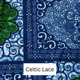 African Print Cotton Napkins - Set of 4