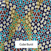 African Print Cotton Napkins - Set of 4