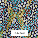 African Print Cotton Napkins - Set of 4