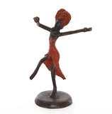 "Celebrating Lady” Series Lost Wax Bronze Sculpture