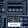 African Print Cotton Napkins - Set of 4