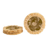 Kazi Fringed Coasters - sets of 4