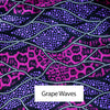 African Print Cotton Napkins - Set of 4