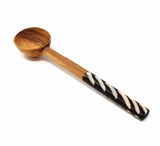 Coffee Scoop - Batik Bone/Olivewood