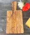 Trapeze Cutting Board of Olivewood-14” x 7”