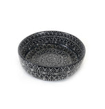 Mudcloth-Patterned Kisii Bowl/Plate