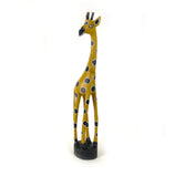 Painted Wood Giraffe