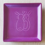 Kisii Square Plate - 4”