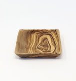 Square Dish of Olivewood - 4” x 4”