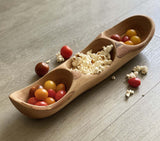 3-Side Appetizer Bowl of Olivewood