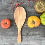 Round Spatula of Olivewood - 9.5”