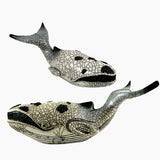 Porcupine Ceramics-Marine Life (Fish & Whales)