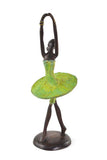 “Ballerina in Releve” Lost Wax Bronze Sculpture