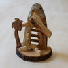 Bark Nativity of Olivewood