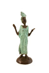 "Celebrating Lady” Series Lost Wax Bronze Sculpture