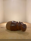 Flat-Bottomed Hippo of Mahogany