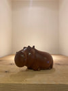 Flat-Bottomed Hippo of Mahogany