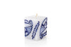 Kapula Candles - Henna Blue on White