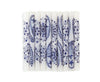 Kapula Candles - Henna Blue on White