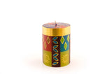 Kapula Hand Painted Candles - African Mineral