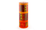 Kapula Hand Painted Candles - Desert Rose