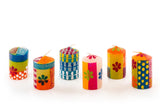 Kapula Hand Painted Candles - Summer