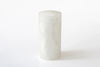 Kapula Hand Painted Candles - White on White