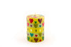 Kapula Hand-Painted Candles - Pastel Hearts