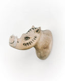 Acacia Hand Carved Animal Magnet