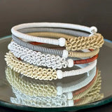 Telephone Wire Coiled Bracelet