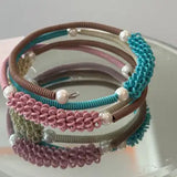 Telephone Wire Coiled Bracelet