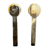 Ankole Horn Salad Server Set