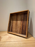 Banana Fiber Serving Tray - 11.5” by 11.5”