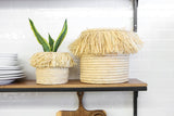 Kazi Fringed Basket