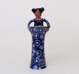 Zizamele Friendship Vase - Indigo