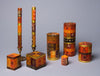 Kapula Hand Painted Candles - Safari Gold