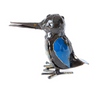 Kingfisher of Recycled Metal