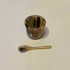 Ankole Horn Spice Pot with Spoon