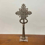Processional Cross of Nickel from Ethiopia