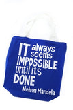 Nelson Mandela Tote Bag