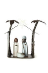 Nativity of Stone & Recycled Metal