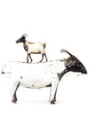 Billy Goat of Recycled Metal