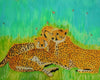 “Cheetah Family” Giclèe by Joss Rossiter