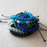 VI Glass Beads Bracelet