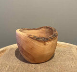 Rustic Bowl of Olivewood - S